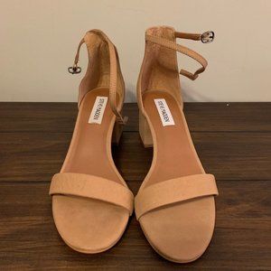 Steve Madden Irenee Tan Block Heel - Never Worn!